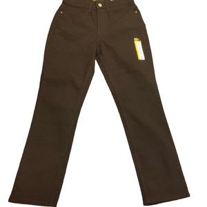 Lee Women's High Rise Straight Leg Jeans Size 8 Medium Black New with Tags